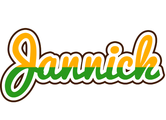 Jannick banana logo
