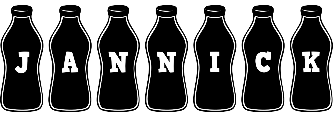 Jannick bottle logo
