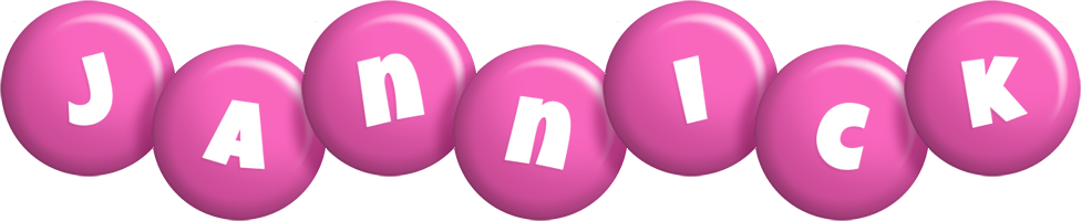 Jannick candy-pink logo