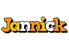 Jannick cartoon logo