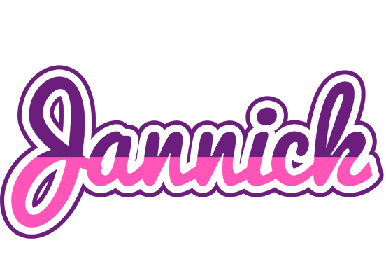 Jannick cheerful logo