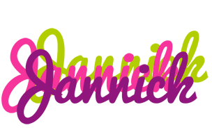 Jannick flowers logo