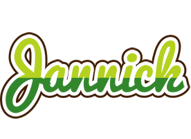 Jannick golfing logo