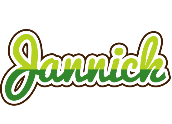 Jannick golfing logo