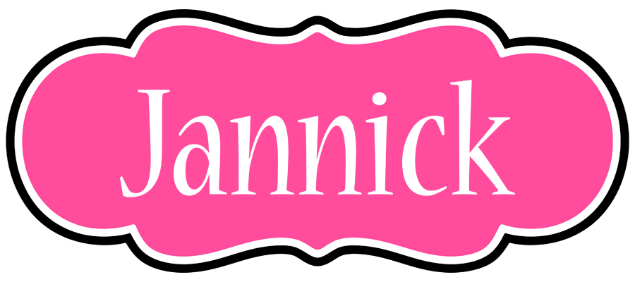 Jannick invitation logo