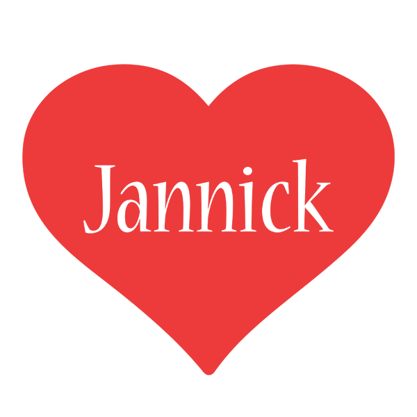 Jannick love logo