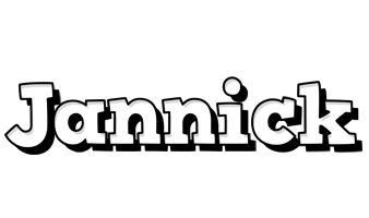 Jannick snowing logo