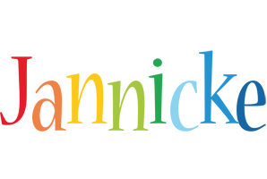 Jannicke birthday logo