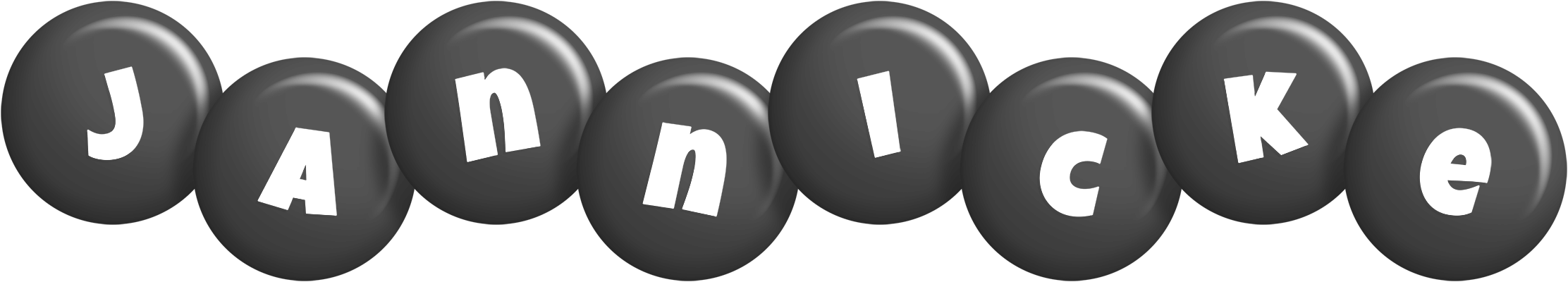 Jannicke candy-black logo