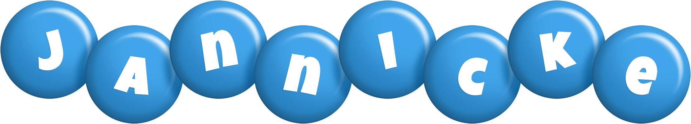 Jannicke candy-blue logo