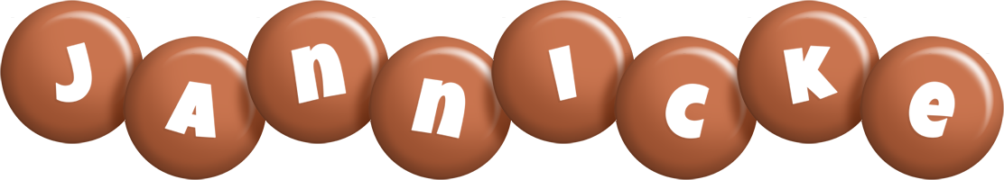 Jannicke candy-brown logo