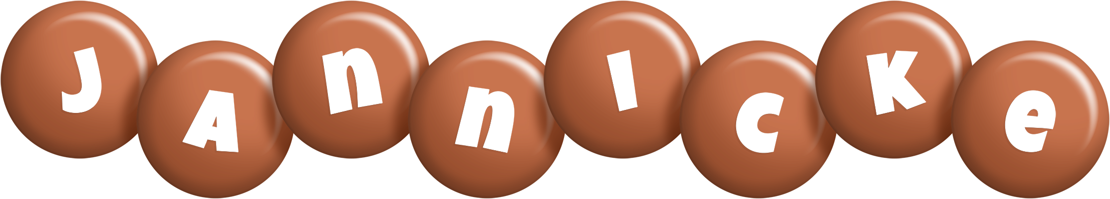 Jannicke candy-brown logo