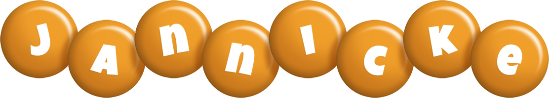 Jannicke candy-orange logo