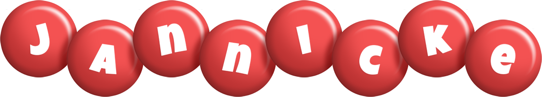 Jannicke candy-red logo