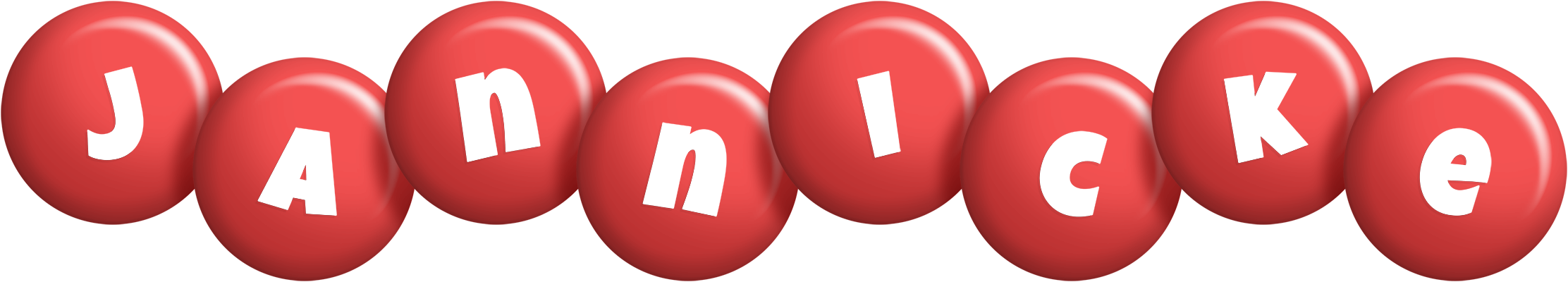Jannicke candy-red logo