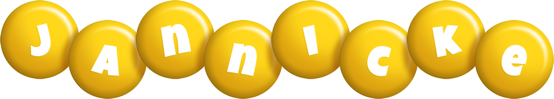 Jannicke candy-yellow logo