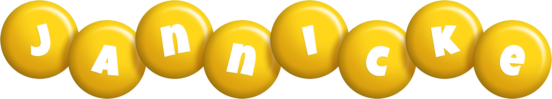 Jannicke candy-yellow logo