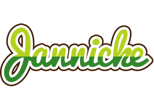 Jannicke golfing logo