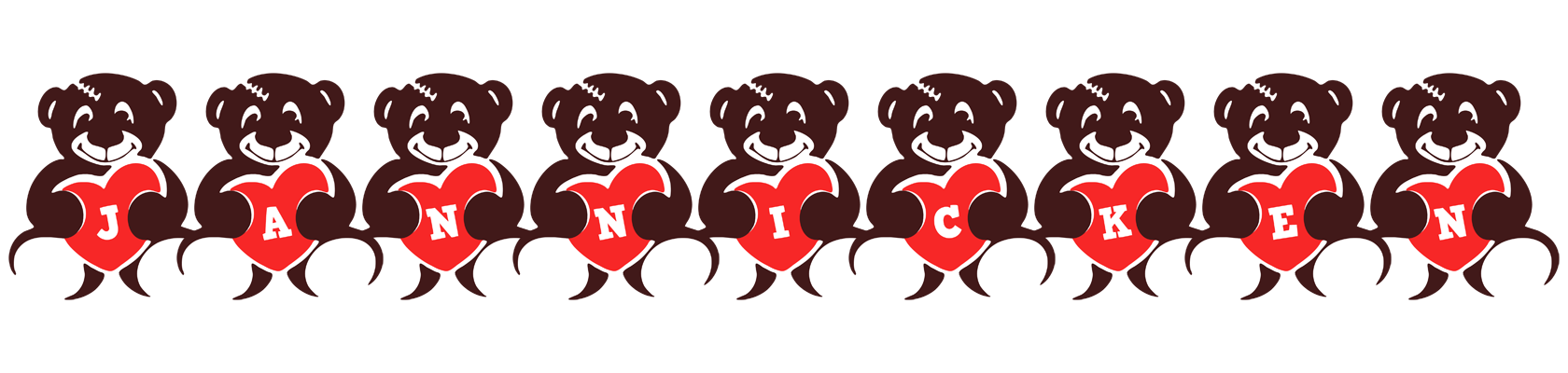 Jannicken bear logo