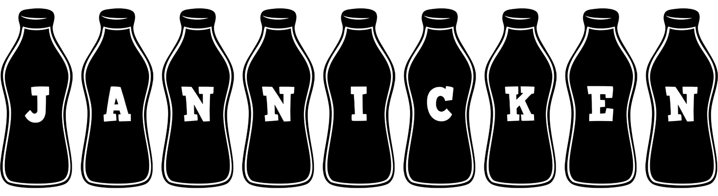 Jannicken bottle logo