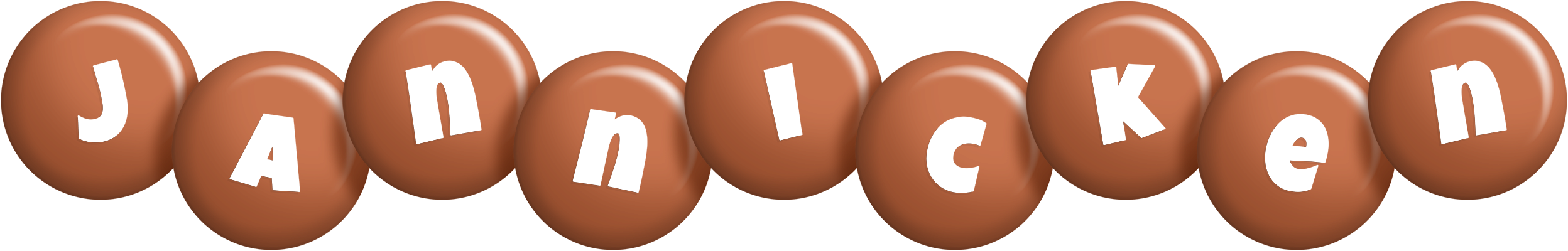 Jannicken candy-brown logo