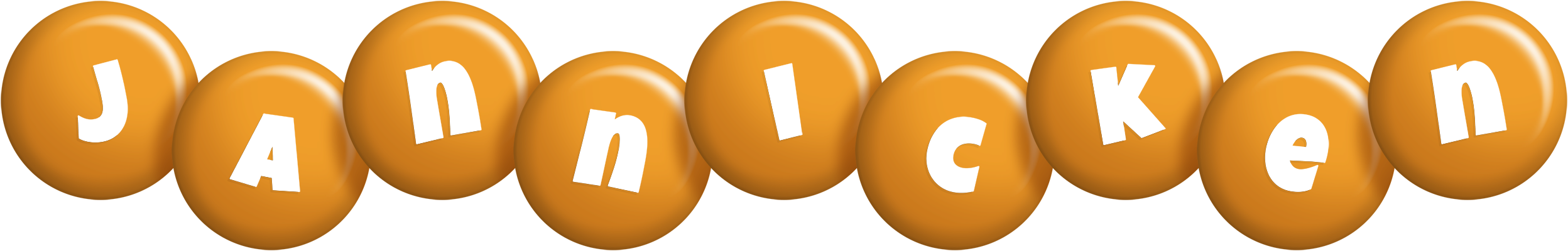Jannicken candy-orange logo
