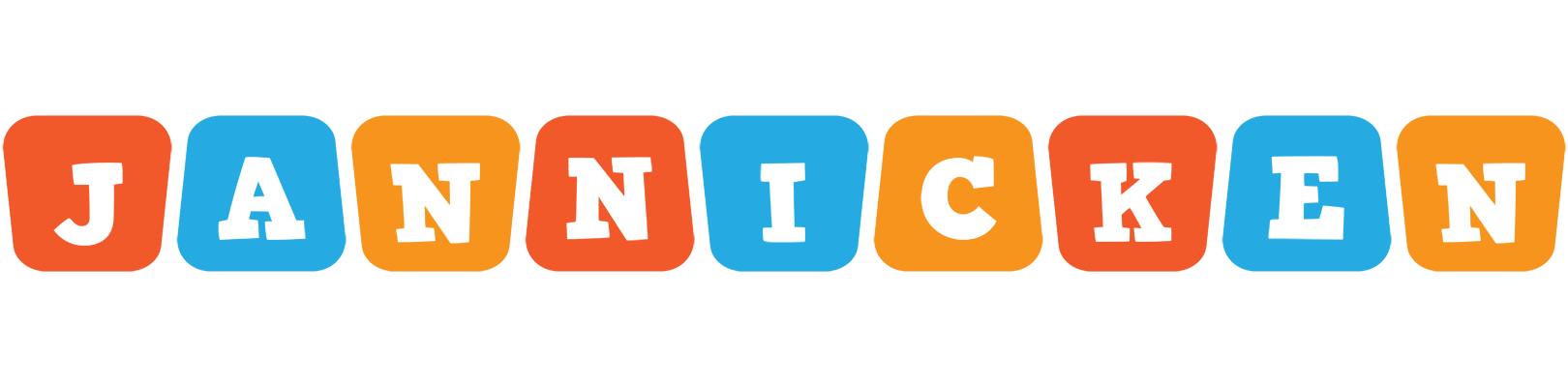 Jannicken comics logo