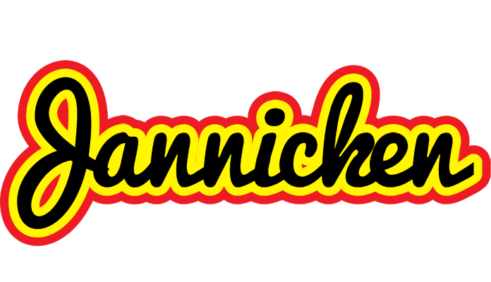 Jannicken flaming logo