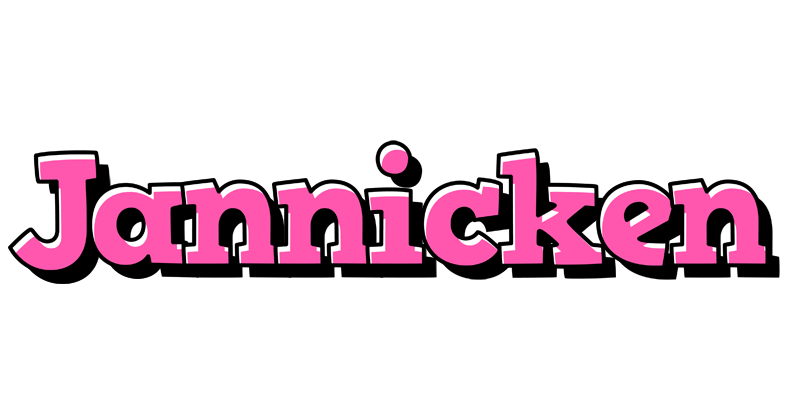 Jannicken girlish logo