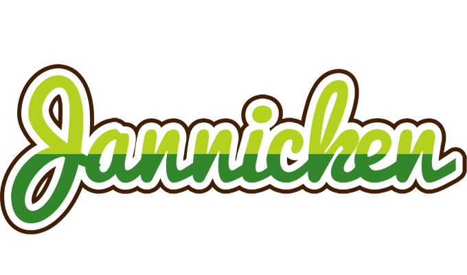 Jannicken golfing logo