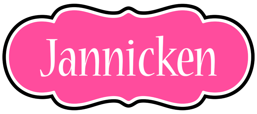 Jannicken invitation logo