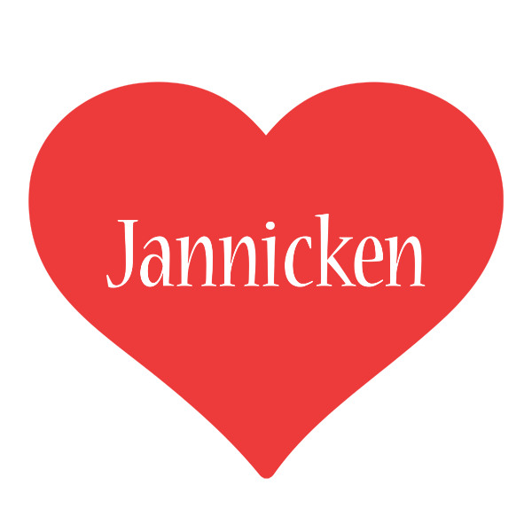 Jannicken love logo