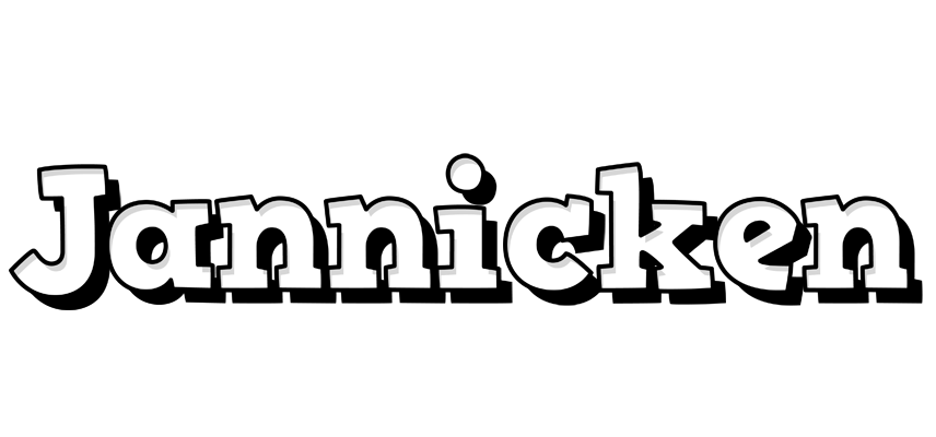Jannicken snowing logo