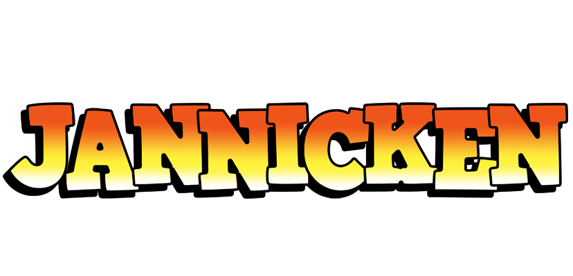 Jannicken sunset logo