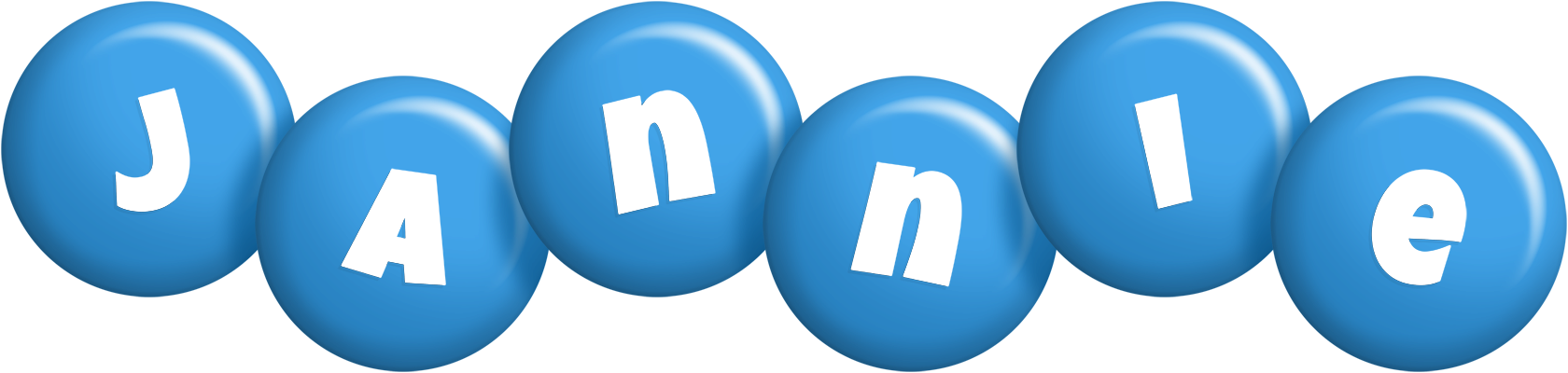 Jannie candy-blue logo