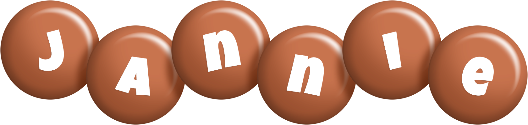 Jannie candy-brown logo