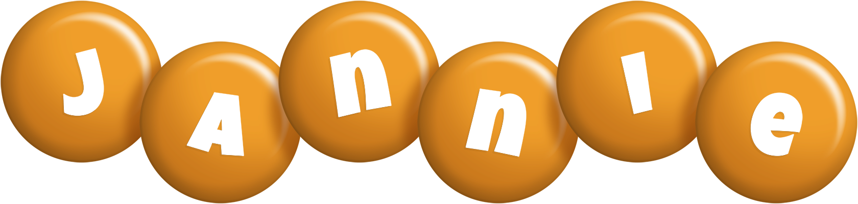 Jannie candy-orange logo