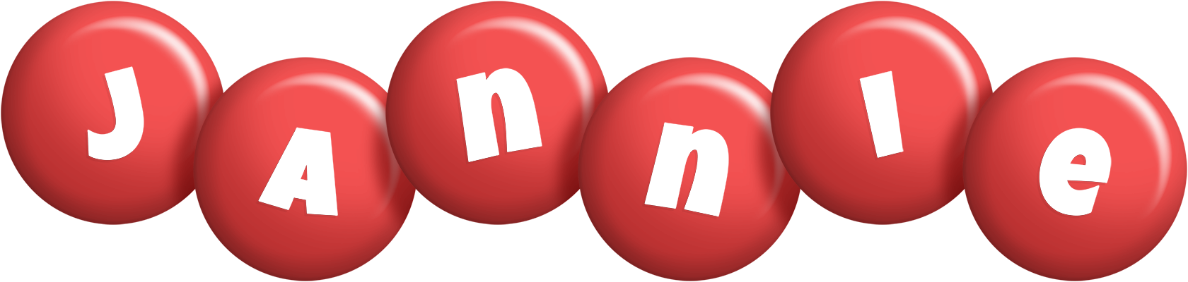Jannie candy-red logo