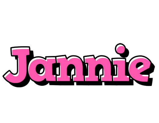 Jannie girlish logo