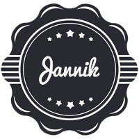 Jannik badge logo