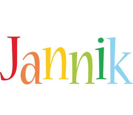 Jannik birthday logo