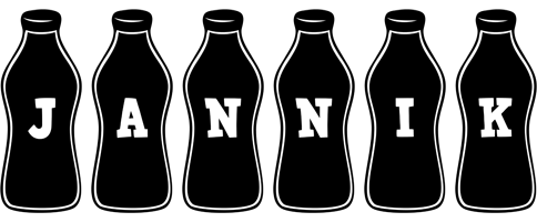 Jannik bottle logo