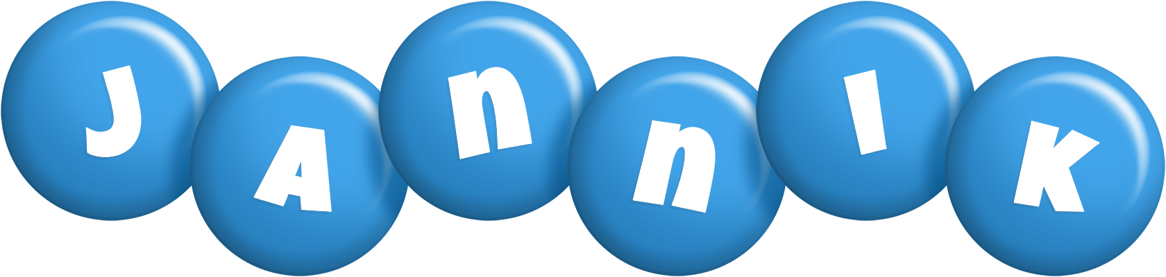 Jannik candy-blue logo