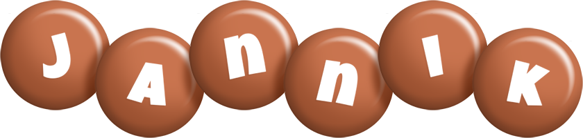 Jannik candy-brown logo