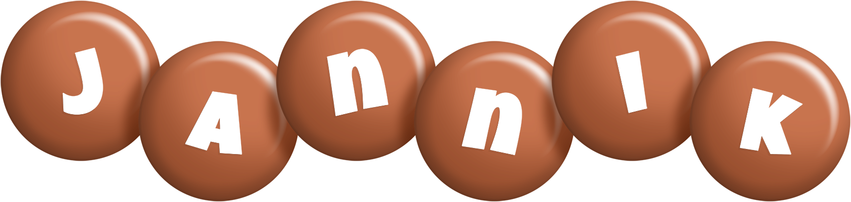 Jannik candy-brown logo
