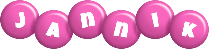 Jannik candy-pink logo