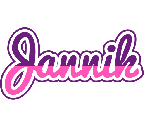 Jannik cheerful logo