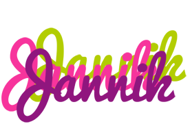 Jannik flowers logo