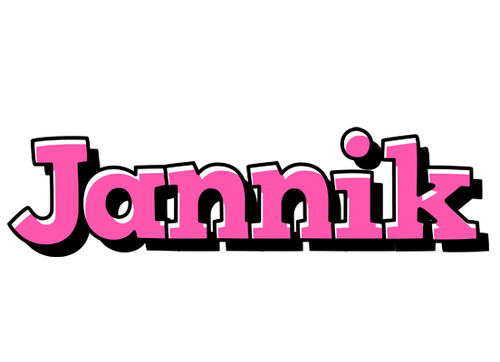 Jannik girlish logo