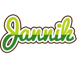 Jannik golfing logo